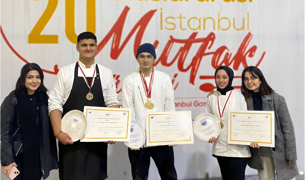 Genç aşçılar Türkiye’ye 3 altın 1 bronz madalya kazandırdı
